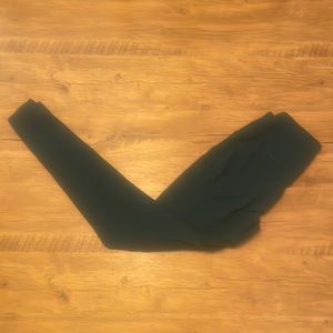 Zenana dark green leggings with side pockets